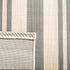 SAFAVIEH Courtyard Collection Accent Rug - 2' x 3'7", Grey & Bone, Stripe Design, Non-Shedding, Easy Care,