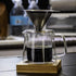 Brew To A Tea BTaT Pour Over Coffee Maker Set, Double Wall Glass, 16 oz, Drip Coffee Maker with Permanent Filter