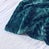 Whale Flotilla Flannel Fleece Throw Blanket, Lightweight Soft Plush Chevron Design, 50x60 Inch, Teal for Couch Sofa Bed