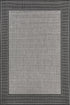 nuLOOM Gris Bordered 2x3 Indoor/Outdoor Accent Rug, Grey/Black for Living Room, Patio, Kitchen
