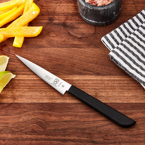 Mercer Culinary M12604 Thai Carving Knife - 4 Inch, Black