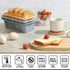 3PCS Silicone Bread Loaf Pan, Non-Stick Easy Release Pans for Baking, Great for Homemade Bread, Cakes, Brownies.