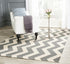 SAFAVIEH Courtyard Collection Accent Rug - 2' x 3'7", Grey & Beige, Non-Shedding & Easy Care, Indoor/Outdoor & Washable-Ideal for Patio, Backyard, Mudroom (CY6245-246) by Safavieh