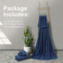 8 Set 2 2 4 Smuge Ultra Soft Piece Textured Bath Towel for Bathroom Shower Pool, Kitchen, Quick Dry, Lightweight Highly