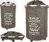 dbest products Bigger Laundry Trolley 360 Rolling Hamper Basket on wheels Bag