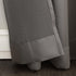Sun Zero Barrow Grommet Curtain Single Panel, Energy Efficient