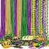 Moon Boat 72PCS Mardi Gras Beads Bulk Carnival Accessories for Party Favors