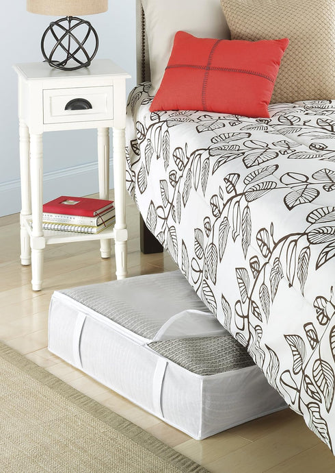 Whitmor Zippered Underbed Bag, One Size, One Color