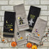 SKL Home Halloween Happy Halloweenie Hand Towel Set, 2 Count for Bath/Kitchen/Bar & Gift