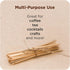 Makerstep 1000 Pack Birch Wood Coffee Stirrers, 7 Inch Eco-friendly Sturdy Sticks for Coffee Nook