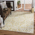 SAFAVIEH Evoke Collection 2'2" x 4' Ivory/Gold EVK238S Non-Shedding Accent Rug for Living Room Bedroom