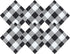 6 Buffalo Check Oversized Napkins, 17x17 Inches, Rustic Farmhouse Decor for Everyday Place Settings and BBQs