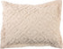 Stylemaster Diamond Tufted Chenille Sham, Standard, Ivory