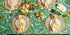DII Outdoor Tabletop Collection, 60" Round, Stain Resistant & Waterproof, Banana Leaf