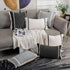 12 20 Inches, OJIA Modern Throw Pillow Cover with Tassels, Decorative Liana Fringe Accent Cushion Case, Farmhouse Woven