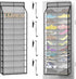 Kotkn 24-Pair Over Door Shoe Organizer for Family & Kids, Double Sided |
