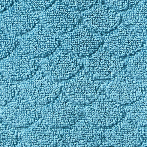 SKL Home Ocean Watercolor Scales Hand Towel - Blue, 2-Pack
