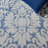 SAFAVIEH Courtyard Collection Accent Rug - 2' x 3'7", Non-Shedding, Easy Care, Blue & Natural, Indoor/Outdoor, Washable