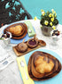 Acaciaware K0425 8- by 5- by 1.5-Inch Rectangle Serving Tray in Acacia Wood