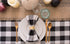 DII Classic Farmhouse Buffalo Check Tablecloth, 60x84, Black & White