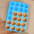 Silicone Muffin Pan, Cupcake Pan, 24 Cups, Food Grade Non-stick Baking Molds, 3 Pcs