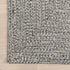 nuLOOM 2' x 3' Solid Hand Braided Indoor/Outdoor Area Rug, Weather Resistant, Pet-Friendly, Wynn Salt And Pepper