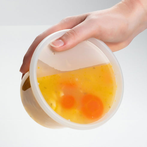 Deli Plastic Food Containers with Airtight Lids - 50 Sets, Leakproof Small Combo Pack, 16oz