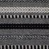 15x72 (15x77, DII Farmhouse Braided Stripe Table Runner Collection, Fringe Included), Black