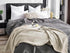 KyraHome 100% Organic Cotton Muslin Blankets, 50"x60" Lightweight Plant-Dyed Throw Blanket (Oatmeal Khaki)