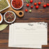 Spacious Recipe Cards 4x6” - 50 Count, Double-Sided Thick Card Stock for Recipe Box and Binder