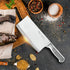 Meat Cleaver 7 inch Butcher Knife, Stainless Steel Chinese Chef Knife for Restaurants and Home