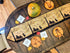 DaDa Bedding Rustic Fall Orange Tan Tapestry Table Runner - Autumn Families Vibe Decor, 13" x 90