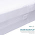 PlushDeluxe Queen Size Premium Mattress Encasement - Waterproof, Bedbug Proof, 6-Sided Protection