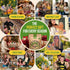 10 Pack 13000+ Organo Republic Lettuce & Salad Greens Seeds Variety Non-GMO Heirloom Lettuce Seeds for Planting Indoors