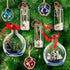 Set 2 Pack SAILINGSTORY Ship in a Bottle Nautical Christmas Ornaments Boat in a Bottle USS Constitution and Pirate Ship