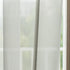 Aquazolax Thin Sheer French Door Curtain Panel, Elegant Solid Voile Curtain 54x40 Inches with Tieback - 1 Panel, Grey
