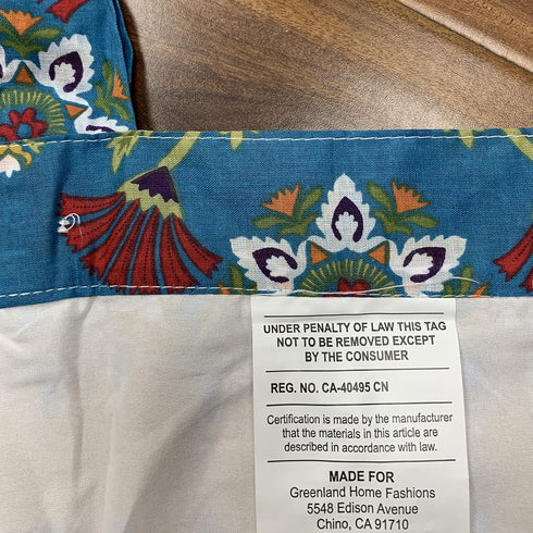 Barefoot Bungalow Thalia Window Valance, Multi Color