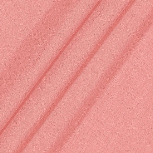 ECLIPSE Kendall Modern Blackout Thermal Rod Pocket Window Curtain, 1 Panel, 42 x 63, Coral