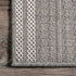 nuLOOM 2' x 3' Outdoor Tribal Geometric Area Rug, Stain Resistant, Weather Resistant for High Traffic