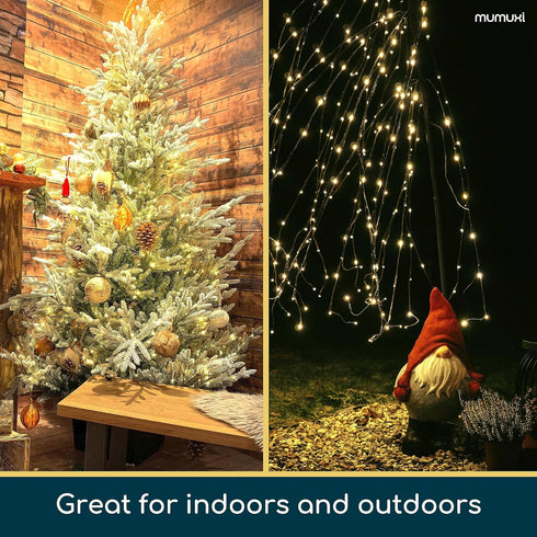 MUMUXI Battery Operated LED Fairy Lights, 16 Pack, 10ft Warm White, Indoor Outdoor Usage