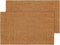 Woven Coir Doormat - 2 Pack Non-Slip Heavy Duty Welcome Mat, Easy Clean Durable Entryway Front Door High Traffic