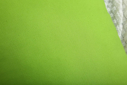 Handmade Decorative Solid 100% Cotton Canvas Throw Pillow Covers, 20"x20", Apple Green - TangDepot