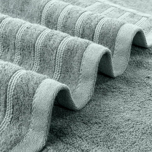 Set 4, 30 60 Inches 60% 40% Avalon Towels Bath Towels of Size x - Cotton, Viscose Made from Bamboo, Soft and Absorbent