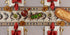 DII Southwest Hacienda Stripe Table Runner, 13x72, Part of the Tabletop Collection, Kokopelli Tapestry