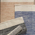 DII Woven Rugs Collection, Hand-Loomed, 2x3', French Blue Border
