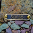 Please Use Other Door Brass Sign, Traditional Style Handmade Wall Plaque by The Metal Foundry UK