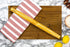 French Rolling Pin, 18 Inch Wooden Dough Roller for Baking Pizza, Pie Crust, Cookies & Pasta