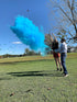 16 Inch 2 Pack Gender Reveal Surprise - Blue Gender Reveal Powder Cannon Bundle - Easy to Use Blue Powder Cannon