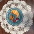 Damanni Beige Handmade Crochet Lace Tablecloth Doilies, Round, 16 Inch, 2PCS