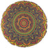 32" Large Round Mandala Hippie Floor Pillow Cover - Hippie Cushion Cover - Ombre Pouf shams - Meditation Seating